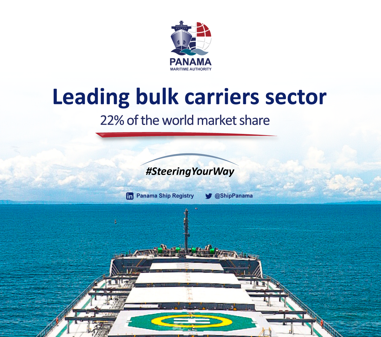 PANAMA LEADS IN BULK CARGO VESSEL REGISTRATION