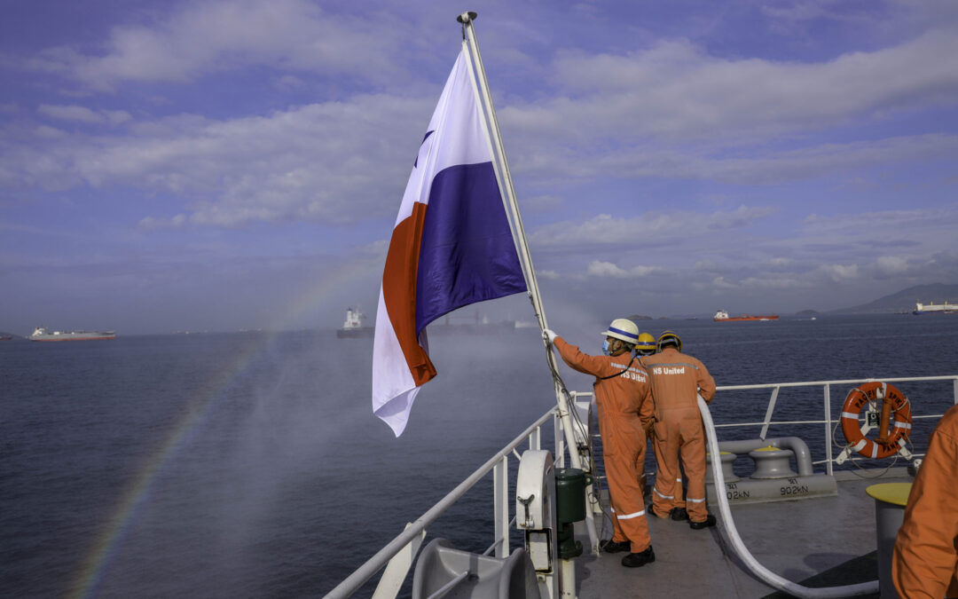 THE PANAMANIAN FLAG IS FLYING ON 16% OF THE WORLD’S SHIPS FLEET.