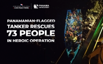 PANAMANIAN-FLAGGED TANKER RESCUES 73 PEOPLE IN HEROIC OPERATION